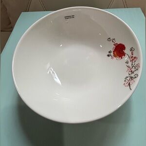 NEW Lenox Chirp Replacement Cereal/Soup Bowl. White with Watercolor Art